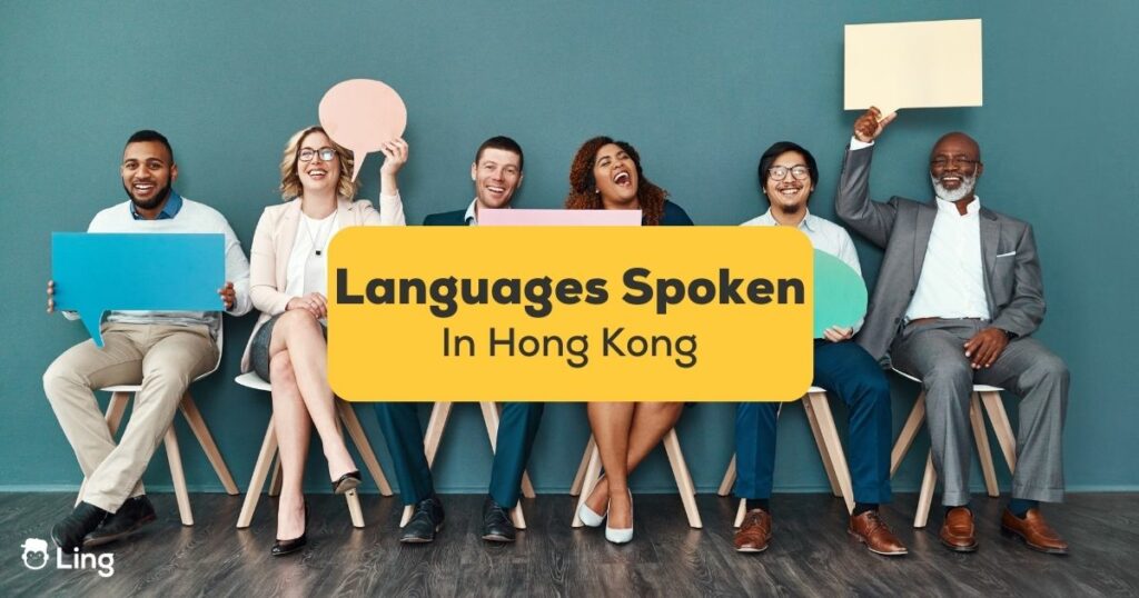 the various languages spoken in Hong Kong.