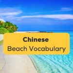 Chinese Beach Vocabulary Ling