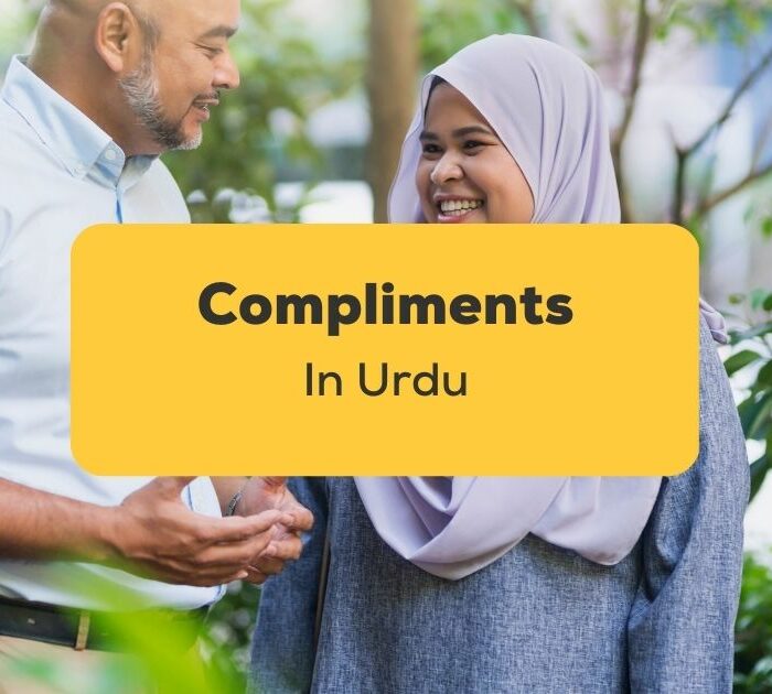 Compliments In Urdu_ling app_learn urdu_Man complimenting a woman
