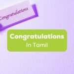 Congratulations In Tamil