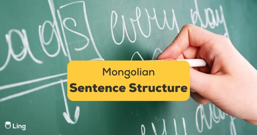 Mongolian Sentence Structure Ling