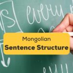 Mongolian Sentence Structure Ling