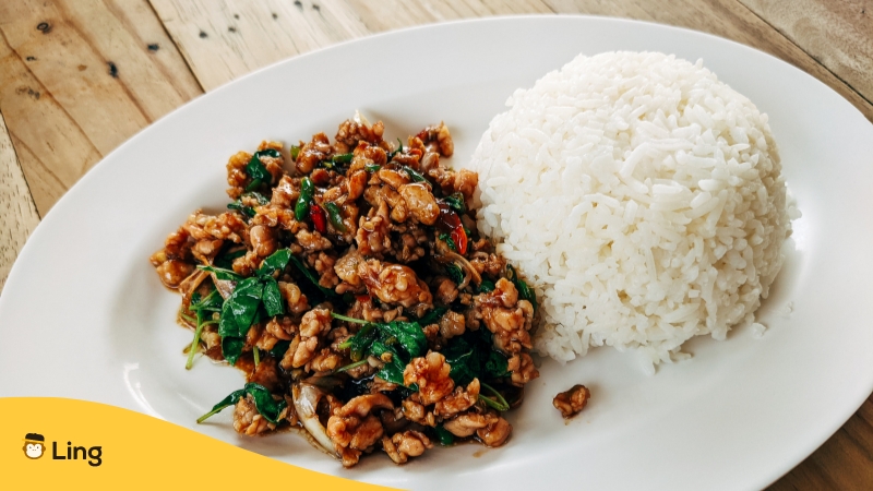 No Spicy In Thai-ling-app-thai basil