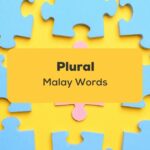 Plural Malay Words ling app learn Malay Puzzle Pieces