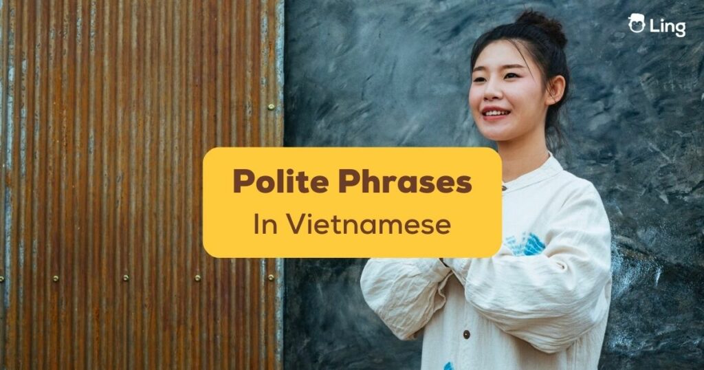 Polite Vietnamese Phrases Ling App