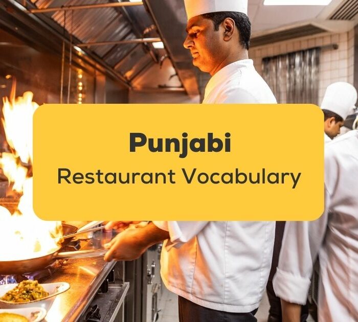 Punjabi Restaurant Vocabulary_Ling app_learn Punjabi_Punjabi Restaurant