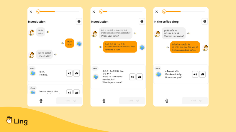 The Ling App vs Duolingo-ling-app-smart-chatbot