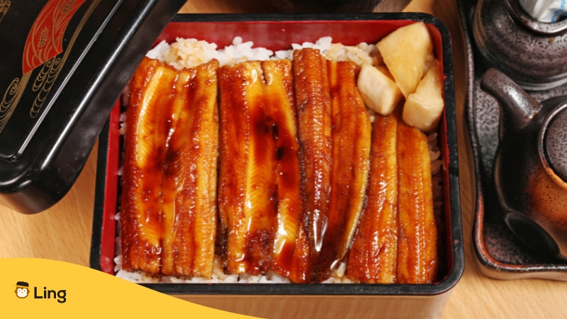 Traditional-Japanese-Meals-ling-app-unagi-dish