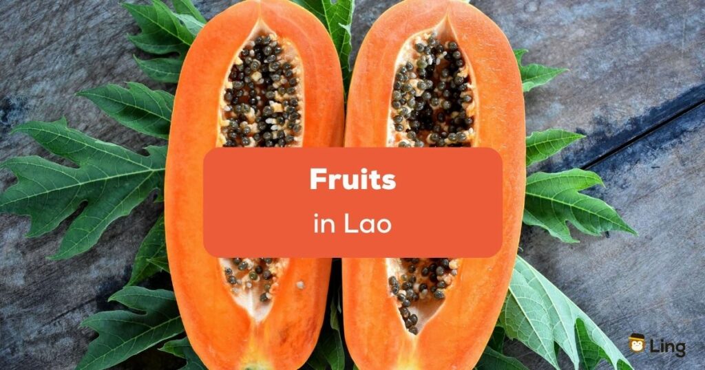 Fruits in Lao Ling App