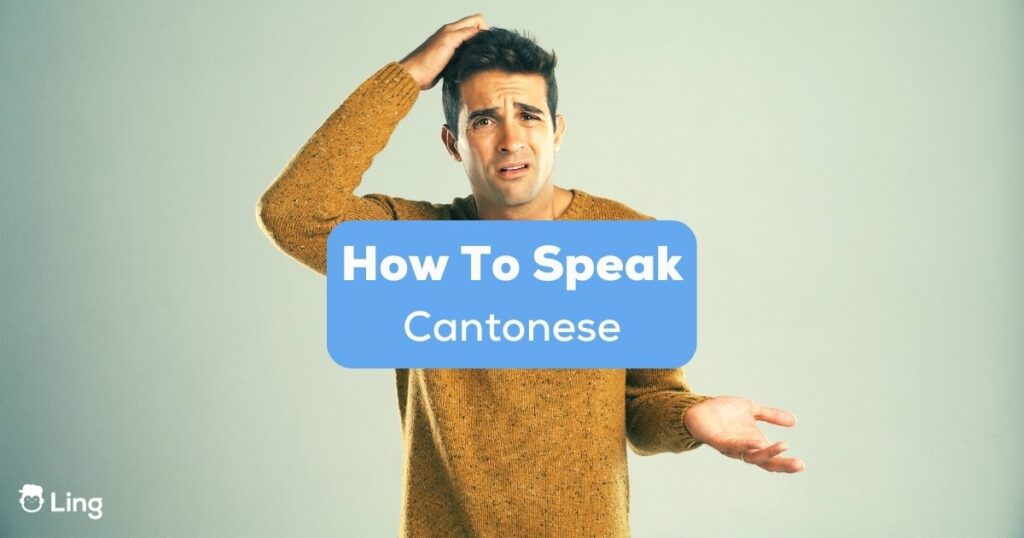 A tourist who doesn't know how to speak Cantonese.
