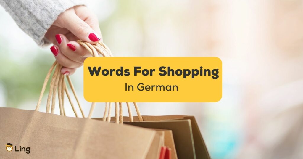 Best Shopping Vocabulary In German
