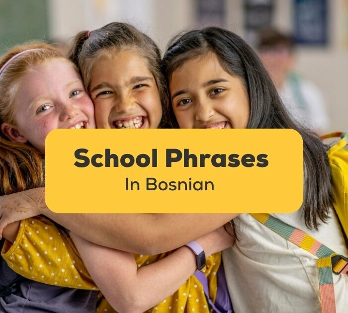 Bosnian school phrases