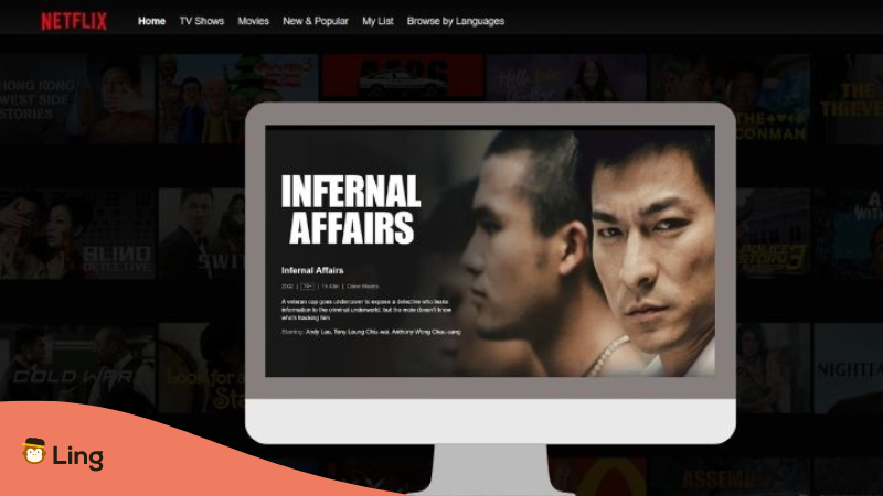 Cantonese Shows On Netflix Infernal Affairs