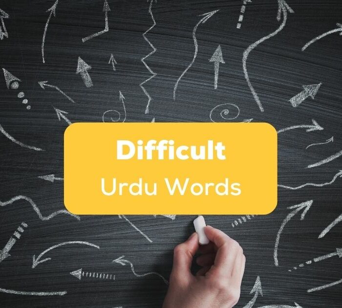 difficult Urdu words - ling app