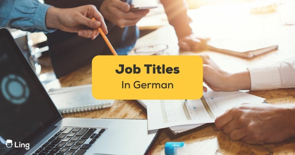 Easy Words For Job Titles In German