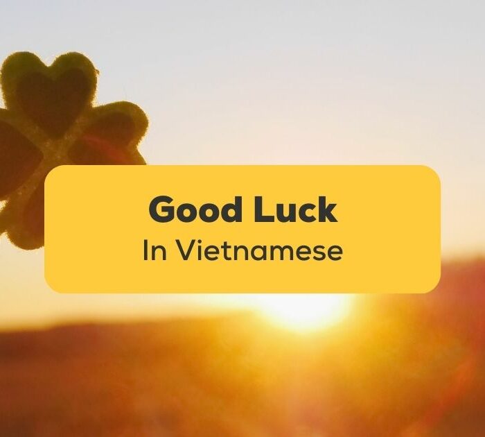 Good Luck in Vietnamese- Ling App Featured