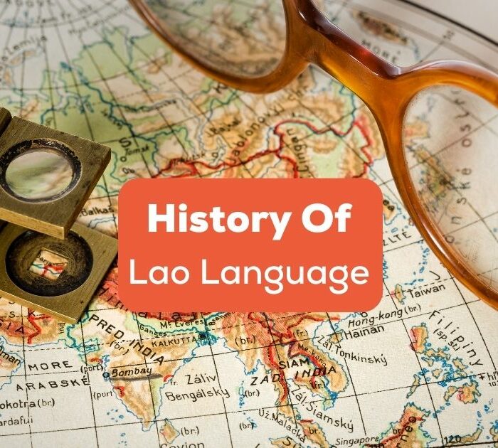 history of Lao language