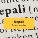 Lerne die Nepali Aussprache mit der Ling-App