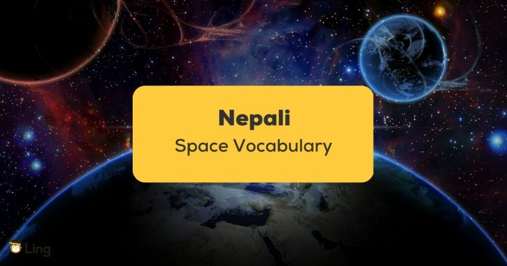 Nepali Space Vocabulary_ling app_learn nepali_Outer Space