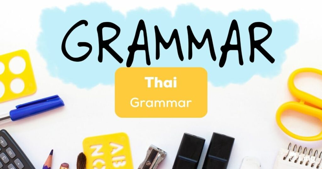 Thai grammar