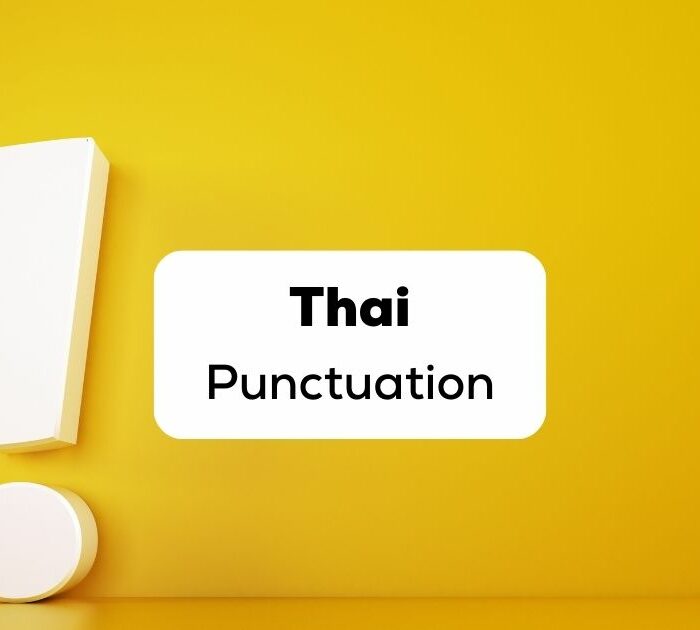 Thai punctuation ling app