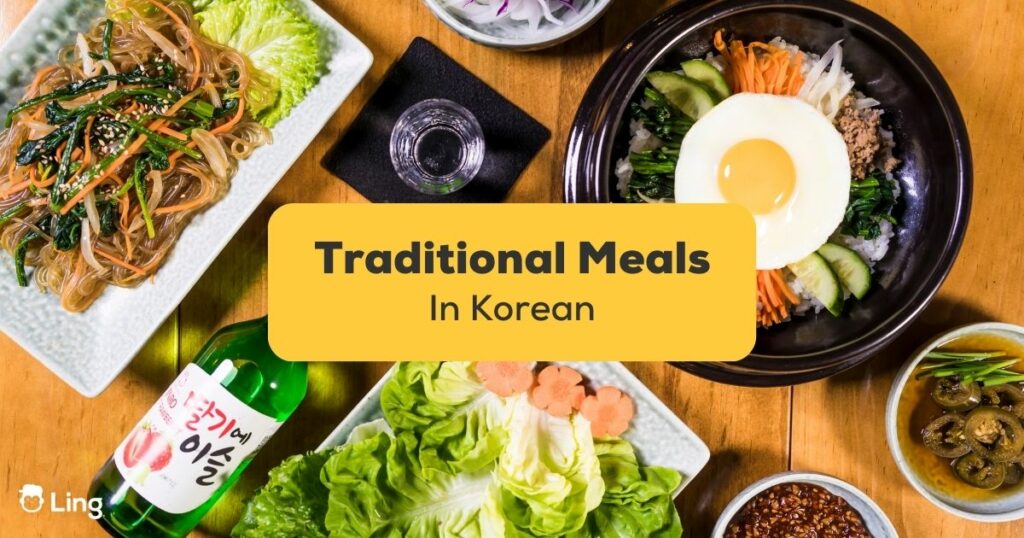 Traditional Korean Meals Ling App