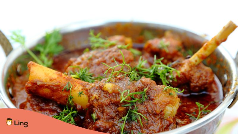 Traditional Urdu Meals (Mutton Karahi) Ling App