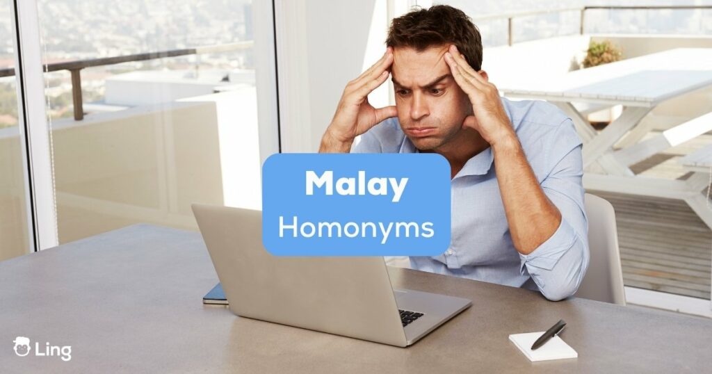 Learning Malay homonyms can help you understand the nuances of the Malay language.