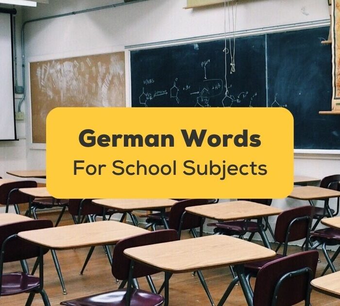 23+ Easy German Words For School Subjects