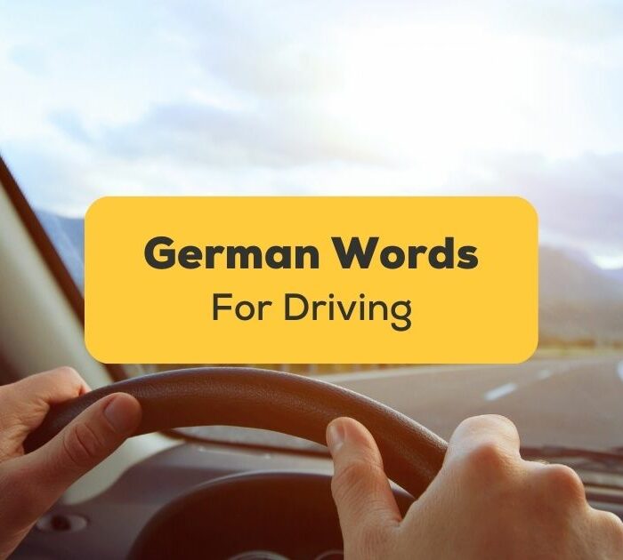 25+ Easy German Driving Vocabulary For Beginners