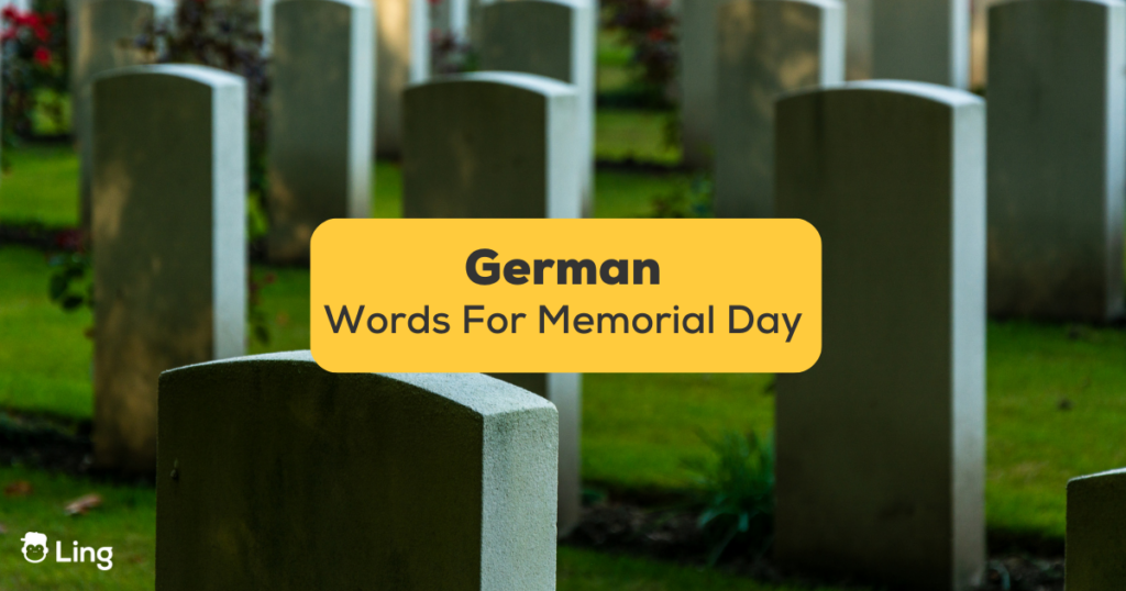 30+ Best German Vocabulary For Memorial Day