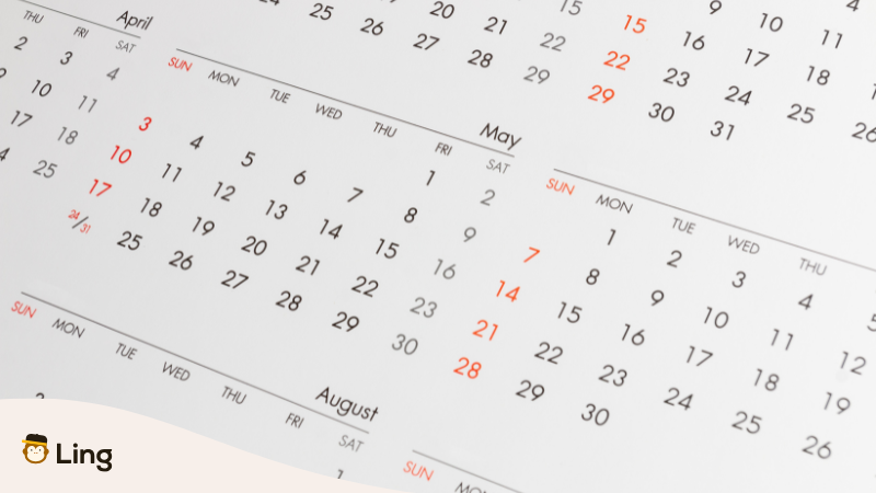 Days And Months Format