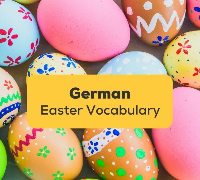 Easter Vocabulary In German