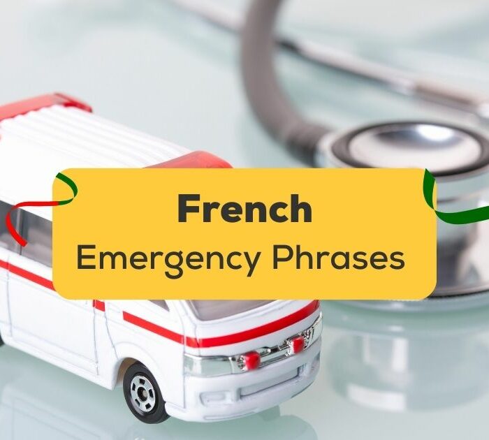 French Phrases For Emergency