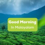 good morning in Malayalam