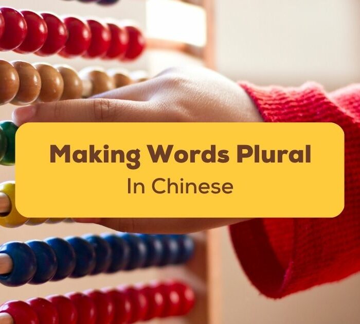 Making Chinese Words Plural Ling App