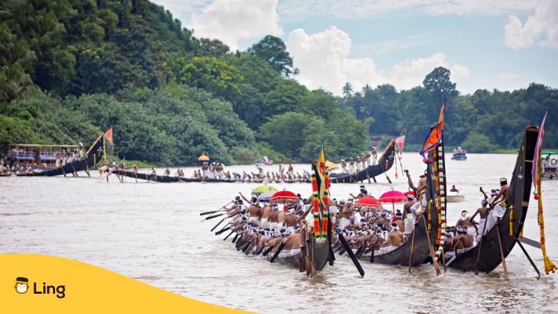 Malayalam holidays - boat festival