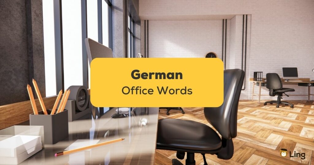 Office Words In German