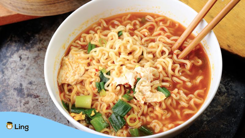 Spicy Food in Korea (Shin Ramen) Ling App