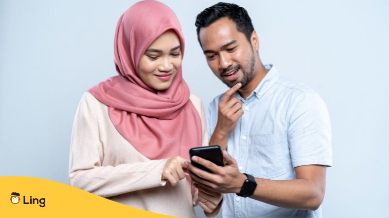 Unique Malay Words_ling app_learn Malay_Malay couple