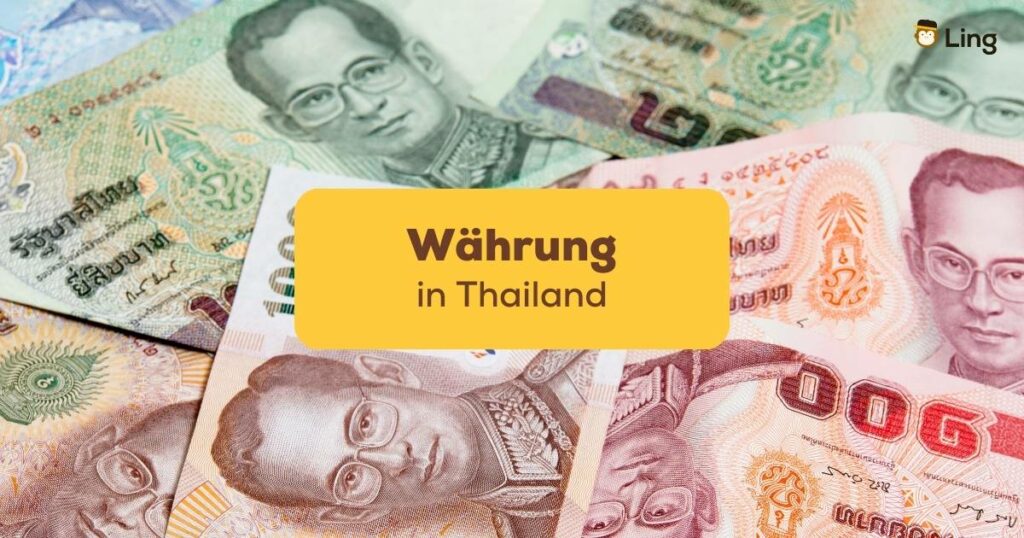 Banknoten in Thai Baht ist die thailändische Währung