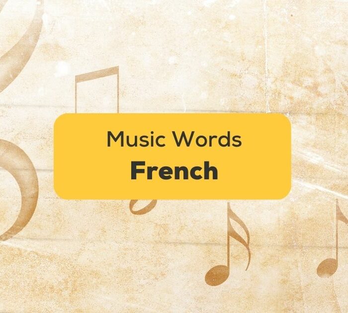 20+ Surprisingly Easy Music Words In French