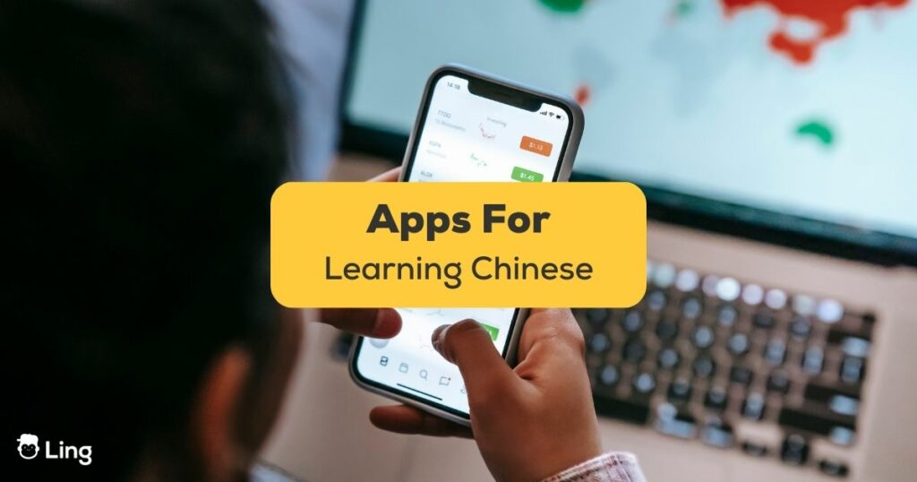 Apps To Learn Chinese - A photo of a person using a mobile phone