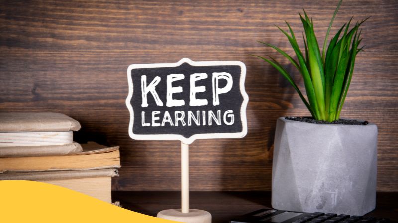 Keep learning using language apps