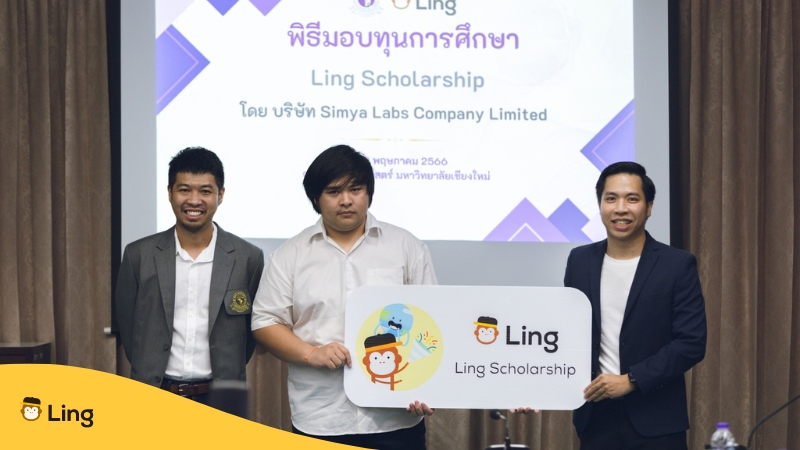 Ling Scholarships-ling-app-the runner up at Chiang Mai University