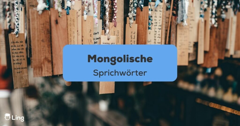 Titelbild: Mongolische Sprichwörter