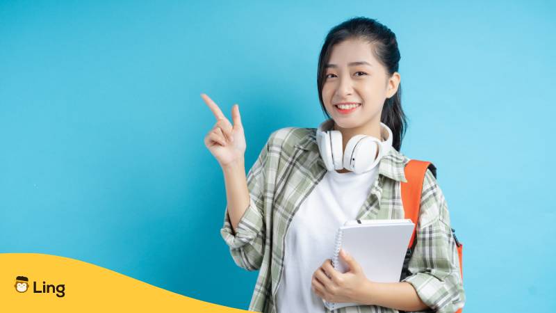 Tipps und Tricks asiatische Studentin