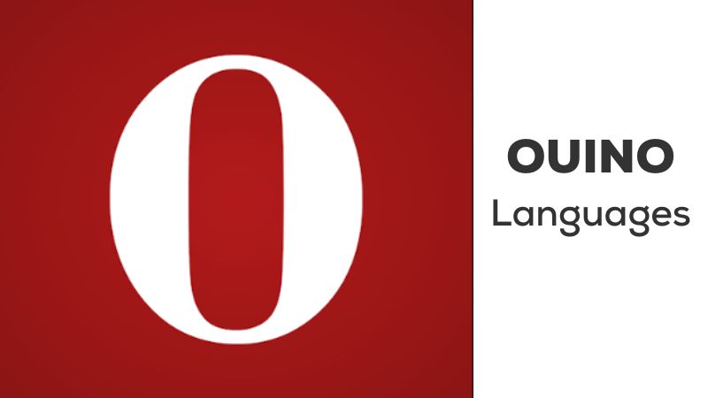 Ouino Logo_learn languages_Ouino Review