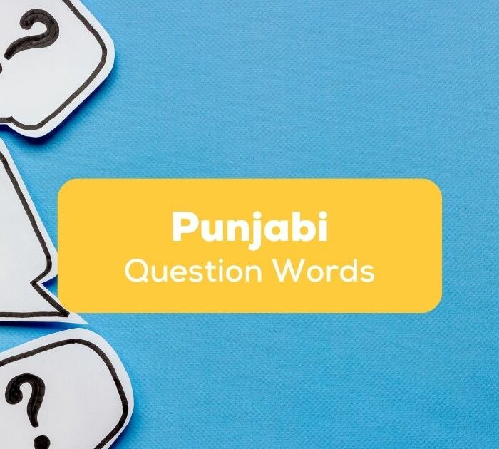 Punjabi question words