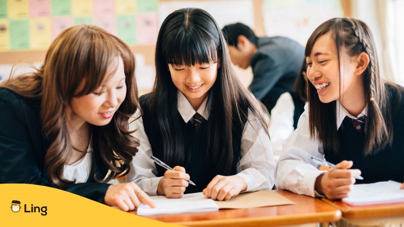 Japanese teacher - Japanese school phrases - Ling